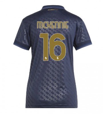 Juventus Weston McKennie #16 Replika Tredjetrøje Dame 2024-25 Kortærmet